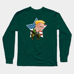 Lil' Street Fightin' Soldier Long Sleeve T-Shirt